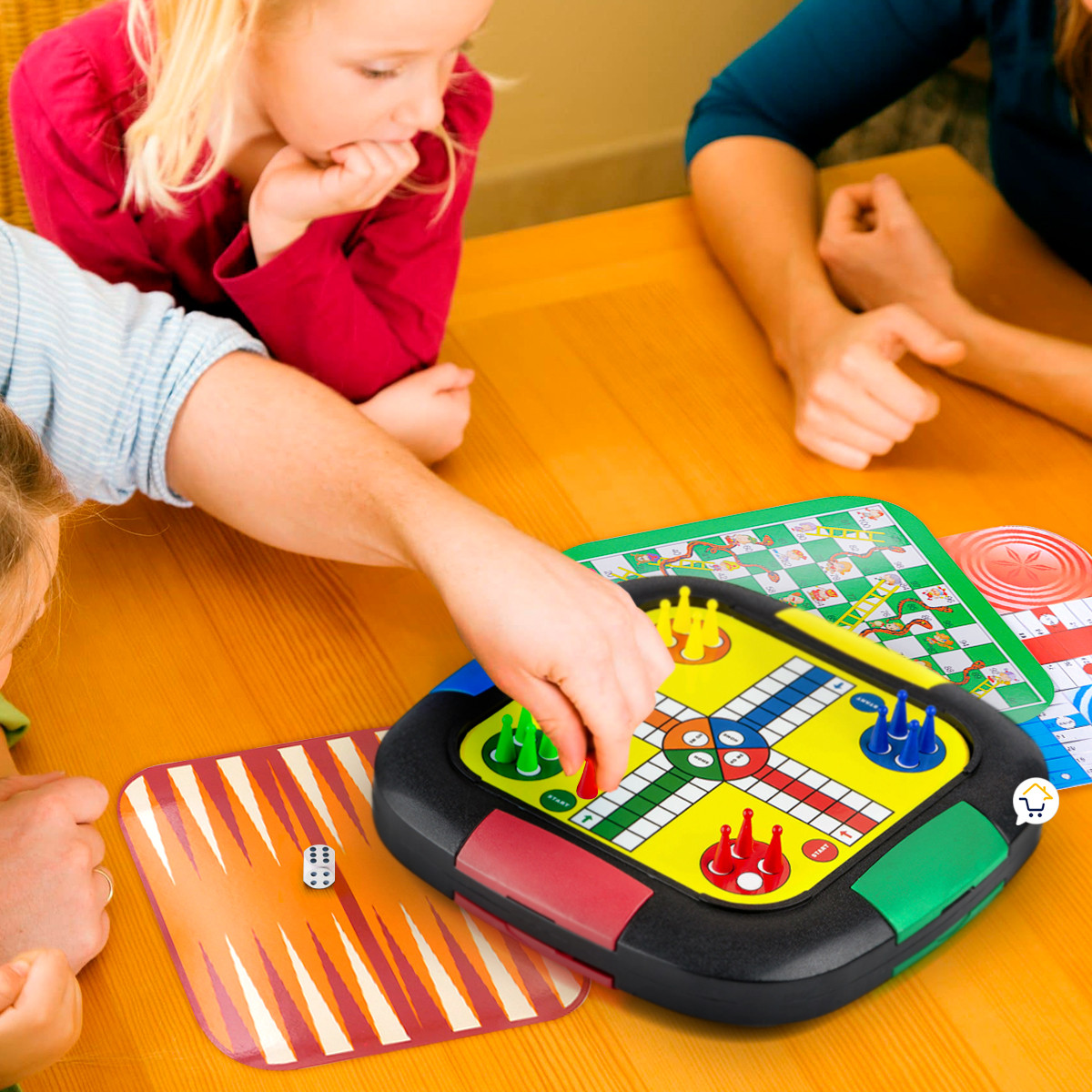 Miniatura 5 de Juego De Mesa 7 En 1 Familiar LS20